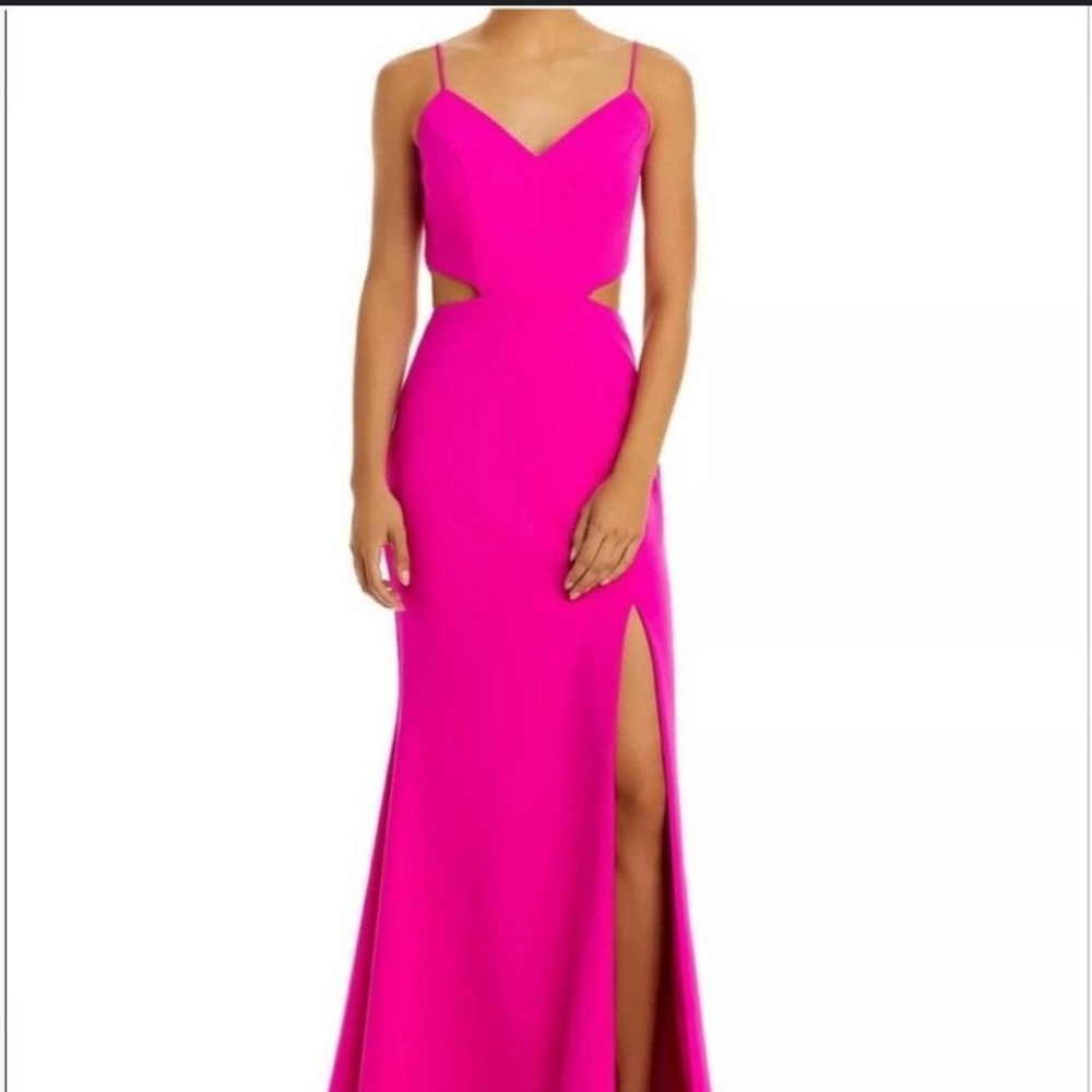 Aqua Brand Pink Prom Dress